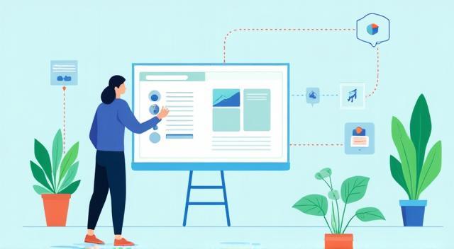 Still from an animated explainer video for a SaaS product.